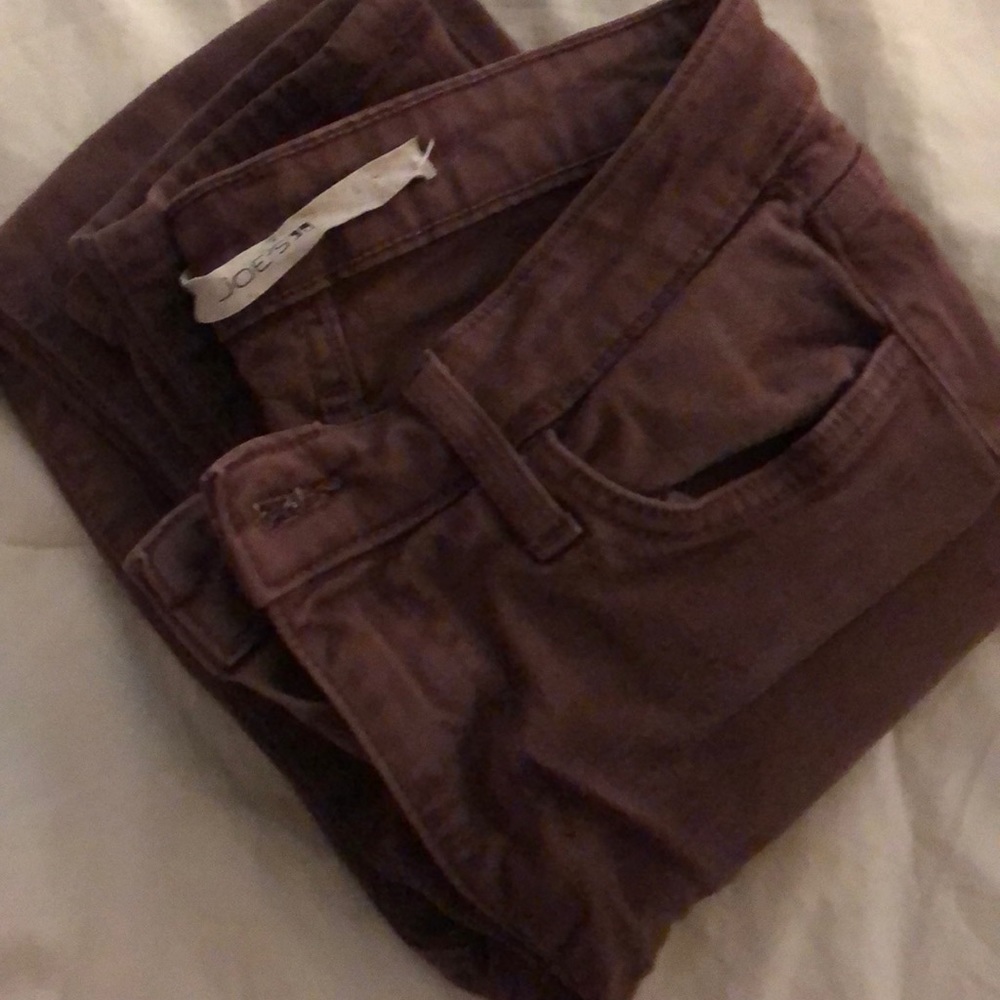 Women’s skinny Jeans, wine colored
